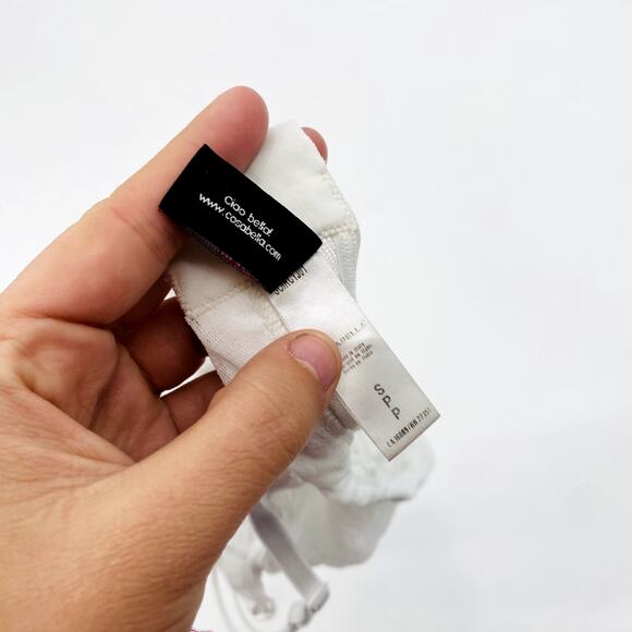 Cosabella white mesh Soire Confidence triangle Bra - Picture 7 of 9